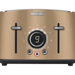 Sencor  4-Slice Gold 1600-Watt Toaster