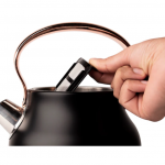 Haden  Heritage 1.7 Liter (7 Cup) Stainless Steel Electric Kettle with Auto Shut-Off and Boil-Dry Protection - 75041