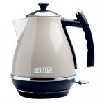 Haden  Cotswold 1.7 Liter (7 Cup) Stainless Steel Electric Kettle with Auto Shut-Off and Boil-Dry Protection - 75010
