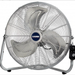 Lasko  22-in 3-Speed Indoor Silver Stand Fan