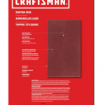 CRAFTSMAN  Refinishing Pad