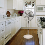 Lasko  54.5-in 3-Speed Indoor White Oscillating Pedestal Fan