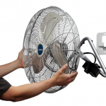 Lasko  22-in 3-Speed Indoor Silver Stand Fan