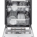 LG  Top Control 24-in Built-In Dishwasher (Printproof Black Stainless Steel), 44-dBA