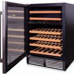 Maxximum  23.5-in W 46-Bottle Capacity Black Cabinet Dual Zone Cooling Built-In/freestanding Wine Cooler