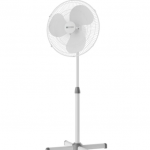 Utilitech  16-in 3-Speed Indoor White Oscillating Pedestal Fan