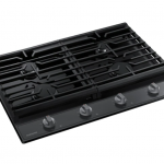 Samsung  30-in 4 Burners Black Stainless Steel Gas Cooktop