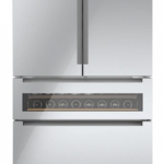 Bosch  800 Series 21-cu ft 4-Door Counter-depth French Door Refrigerator with Ice Maker (Stainless Steel) ENERGY STAR