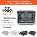 Ninja  Ninja Foodi Air Fry Oven 6-Slice Stainless Steel Convection Toaster Oven (1800-Watt)