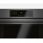 Bosch  800 Series 30-in Self-cleaning Convection European Element Single Electric Wall Oven (Black Stainless Steel)