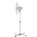 Utilitech  16-in 3-Speed Indoor White Oscillating Pedestal Fan