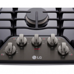 LG  30-in 5 Burners Black Stainless Steel Gas Cooktop