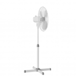 Utilitech  16-in 3-Speed Indoor White Oscillating Pedestal Fan