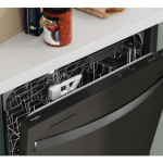 Whirlpool  Top Control 24-in Built-In Dishwasher (Fingerprint Resistant Black Stainless) ENERGY STAR, 47-dBA