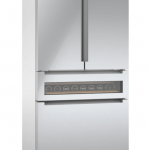 Bosch  800 Series 21-cu ft 4-Door Counter-depth French Door Refrigerator with Ice Maker (Stainless Steel) ENERGY STAR