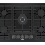 Bosch  800 Series 30-in 5 Burners Black Stainless Steel Gas Cooktop