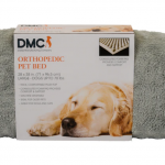 DMC  Gray Rectangular in Dog/Cat Bed (For Medium (26- 40 Lbs.)