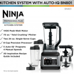 Ninja  Ninja Professional Plus Kitchen System 64-oz Black 1400-Watt Pulse Control Blender