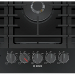 Bosch  800 Series 30-in 5 Burners Black Stainless Steel Gas Cooktop