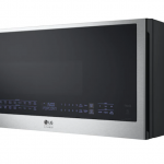 LG  STUDIO 1.7-cu ft 1550-Watt Over-the-Range Convection Microwave with Sensor Cooking (Printproof Stainless Steel)