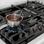 Bosch  800 Series 30-in 5 Burners Black Stainless Steel Gas Cooktop