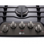 LG  36-in 5 Burners Black Stainless Steel Gas Cooktop