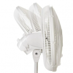 Lasko  47-in 3-Speed Indoor White Oscillating Pedestal Fan