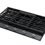 Samsung  36-in 5 Burners Black Stainless Steel Gas Cooktop