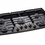 LG  36-in 5 Burners Black Stainless Steel Gas Cooktop