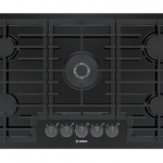 Bosch  800 Series 36-in 5 Burners Black Stainless Steel Gas Cooktop