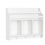 RiverRidge  White Tiered Shelf 23.69-in L x 7-in D (1 Decorative Shelves)