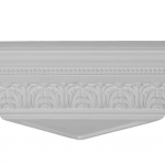 Ekena Millwork  White Floating Shelf 22.75-in L x 16.125-in D (1 Decorative Shelves)