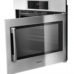 Bosch  Benchmark Series 30-in Self-cleaning Convection European Element Single Electric Wall Oven (Stainless Steel)