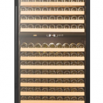 LANBO  32.3-in W 287-Bottle Capacity Black Dual Zone Cooling Built-In/freestanding Wine Cooler