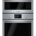 Bosch  30-in Self-Cleaning Convection European Element Microwave Wall Oven Combo (Stainless Steel)
