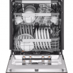 LG  QuadWash Pro Top Control 24-in Built-In Dishwasher (Printproof Black Stainless Steel), 42-dBA