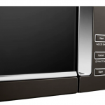 KitchenAid  Low Profile 1.1-cu ft 1000-Watt Over-the-Range Microwave with Sensor Cooking (Black Stainless Steel with Printshield Finish)