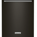 KitchenAid  FREEFLEX Third Rack Top Control 24-in Built-In Dishwasher (Black Stainless Steel with Printshield Finish) ENERGY STAR, 44-dBA