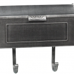 PRO-DF  Wall Mount Silver Standard Mailbox