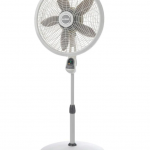 Lasko  54.5-in 3-Speed Indoor White Oscillating Pedestal Fan