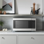 Cafe  Scan-to-Cook 1.5-cu ft 1000-Watt Countertop Convection Microwave (Stainless Steel)