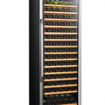 LANBO  23.4-in W 171-Bottle Capacity Black Built-In Wine Cooler