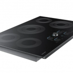 Samsung  Premium Plus 30-in 5 Elements Smooth Surface (Radiant) Black Stainless Steel Electric Cooktop