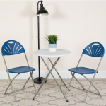 Flash Furniture Flash Furniture Blue Folding Chair and Table Collection