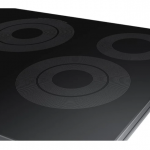 Samsung  Premium Plus 30-in 5 Elements Smooth Surface (Radiant) Black Stainless Steel Electric Cooktop