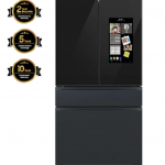 Samsung  Bespoke 22.5-cu ft 4-Door Counter-depth French Door Refrigerator with Dual Ice Maker and Door within Door ENERGY STAR