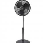 Lasko  53-in 3-Speed Indoor Black Oscillating Pedestal Fan