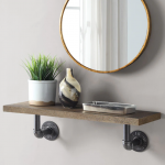 allen + roth  Rustic Shelf Kit 23.75-in L x 8-in D (1 Decorative Shelves)