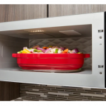 KitchenAid  Low Profile Microwave Hood Combination 1.1-cu ft 1000-Watt Over-the-Range Microwave with Sensor Cooking (White)