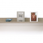inPlace  Grey Driftwood Floating Shelf 36-in L x 4.5-in D (1 Decorative Shelves)
